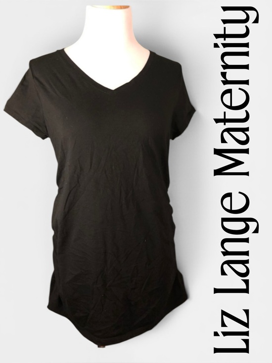 Liz Lange for Target Tops - M Liz Lange Maternity for Target tee-shirt. Black.